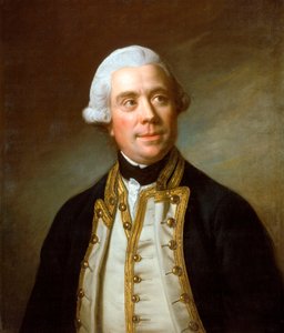 Captain the Honourable Samuel Barrington (1729-1800), c.1770 by Nathaniel Dance
