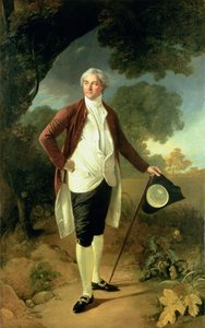 Portrait of David Garrick by Nathaniel Dance Holland