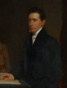 Denison Olmsted (1791-1859), B. A. 1813, M. A. 1816 by Nathaniel Jocelyn