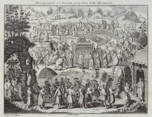 Procession of a Bride Going Home to Her Husband by Nathaniel Parr