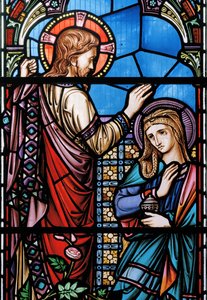 Christ and Mary Magdalene by Nathaniel Westlake