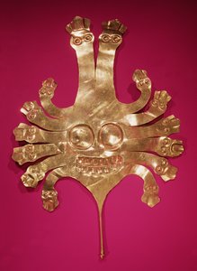 Head of Medusa, from Peru by Nazca Culture