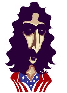 Frank Zappa by Neale Osborne