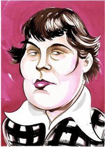 Galina Ustvolskaya - colour caricature