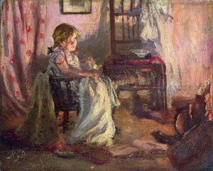 By the Fireside by Nellie Gertrude Dixon