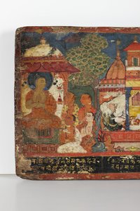 Detail (Buddhist manuscript cover)