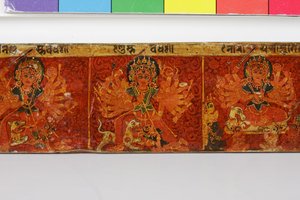 Detail (Devimahatmya manuscript cover)