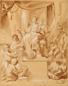 Allegory of Justice by Leopold Blonder