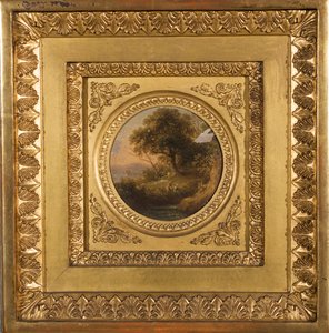 Tree Landscape with Figurative Staffage