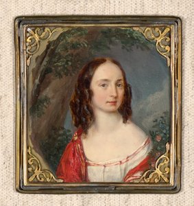Portrait of a Lady with Short Curls