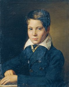 Bust of a Boy by Leopold Blonder