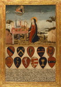 Virgin Mary Entrusting the City of Siena to Jesus