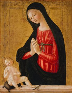 The Madonna Adoring the Child
