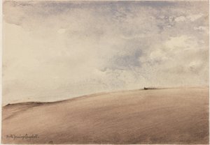 Passing Storm, Sussex Downs by Nesta Jennings Campbell