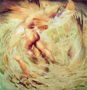 Poem of the Sea: Storm by Nestor Moutin Fernandez de la Torre