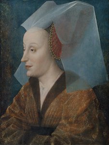 Portrait of a Noblewoman, Probably Isabella of Portugal by Netherlandish Painter
