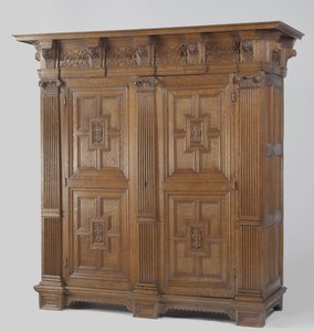 Cupboard with Ionic Columns