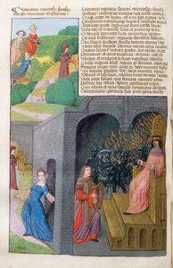Orpheus and Eurydice, Cerberus and Pluto, from Metamorphoses 10 by Ovid