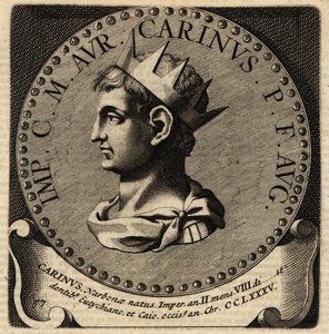 Portrait of Roman Emperor Carinus