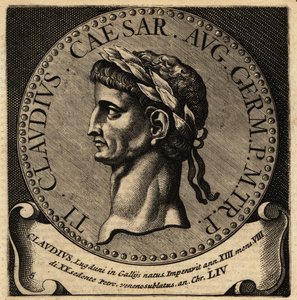 Portrait of Roman Emperor Claudius by Netherlandish School
