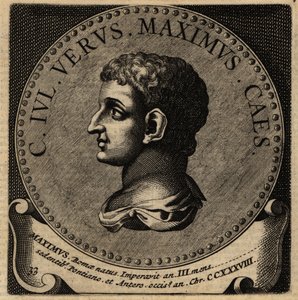 Portrait of Roman Emperor Gaius Iulius Verus Maximus by Netherlandish School