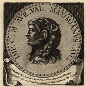 Portrait of Roman Emperor Maximian