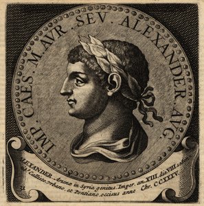 Portrait of Roman Emperor Severus Alexander by Netherlandish School