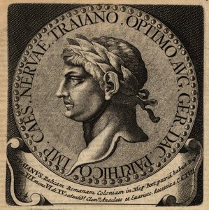 Portrait of Roman Emperor Trajan by Netherlandish School