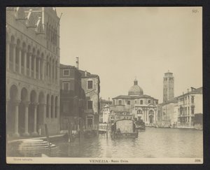 Facade of the Fondaco dei Turchi in Venice