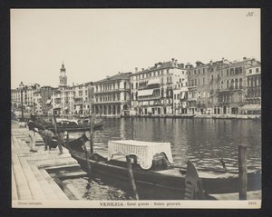 View of the Grand Canal in Venice by Neue Photographische Gesellschaft