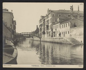 View of the Fondamenta Rossa in Venice
