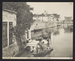 Canal in Venice by Neue Photographische Gesellschaft