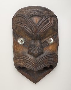 Gable Mask (Koruru) from Gisborne, North Island by New Zealand School