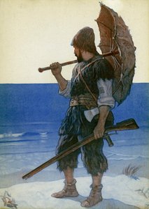 Illustration for Robinson Crusoe