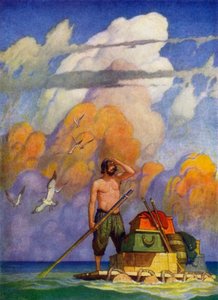 Illustration for Robinson Crusoe