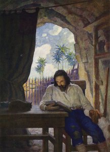 Illustration for Robinson Crusoe