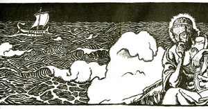 Frontispiece to The Odyssey of Homer by George Herbert Palmer, 1929 by Newell Convers Wyeth