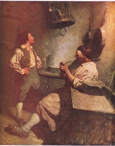 Long John Silver and Hawkins: To me he was kind and always glad to see me in the galley