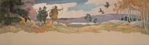 The Turkey Hunters, 1941 by Newell Convers Wyeth