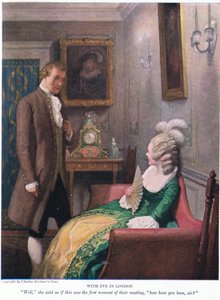 With Eve in London! Well, she said as if it was the first moment of their meeting, how have you been sir? by Newell Convers Wyeth