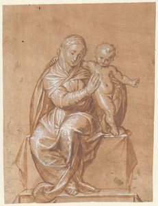 Seated Madonna with Child