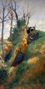 Pastoral Scene, by Niccolo Cannicci by Niccolo Cannicci