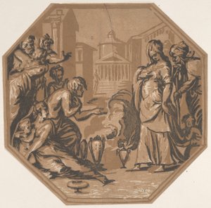 People Paying Homage to Psyche