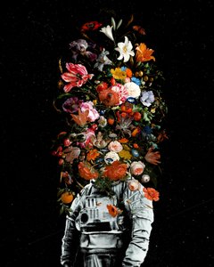 Blooming Astronaut by Nicebleed