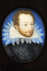 The Earl of Essex by Nicholas (school of) Hilliard
