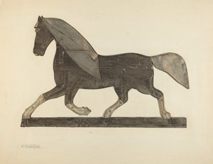 Horse Weather Vane by Nicholas Acampora