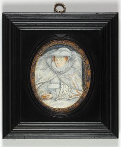 A Lady Traditionally Identified As Mary Queen Of Scots by Nicholas Hilliard