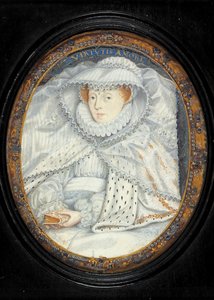 A Lady Traditionally Identified as Mary Queen of Scots by Nicholas Hilliard