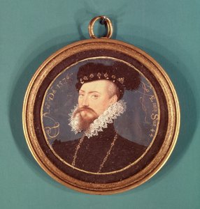 Robert Dudley, Earl of Leicester, 1576 by Nicholas Hilliard
