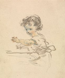Child Seated by Nicholas Pocock
